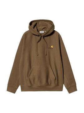 Sudadera Carhartt Hooded American Script Hombre