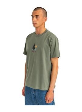 Camiseta Rvca Paper Cuts Ss Hombre