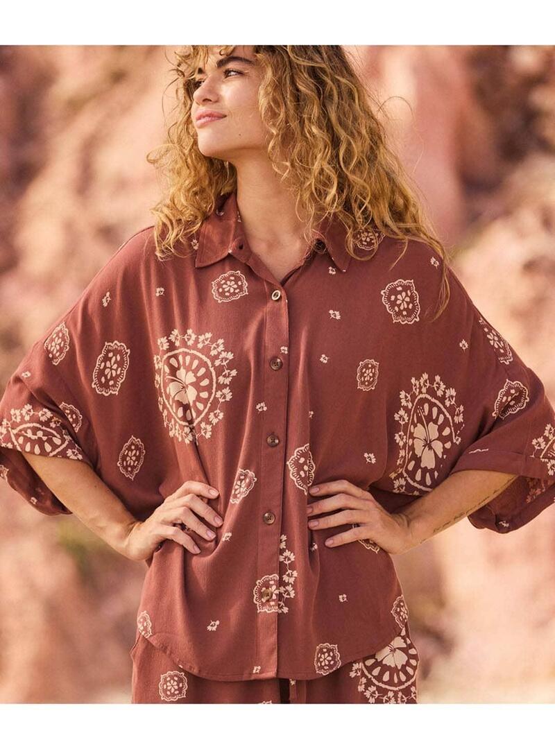 Camisa Roxy Beach Nostalgia Mujer
