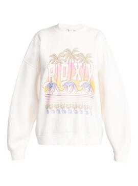 Sudadera Roxy Lineup Oversized Crew Mujer