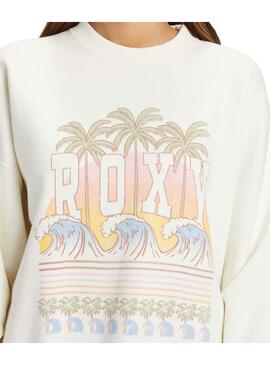 Sudadera Roxy Lineup Oversized Crew Mujer