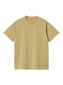 Camiseta Carhartt S/S Script Embroidery Hombre