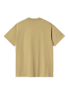 Camiseta Carhartt S/S Script Embroidery Hombre