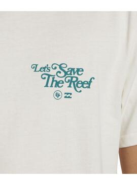 Camiseta Billabong Cg lets Save The Reef Hombre