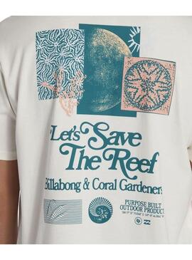 Camiseta Billabong Cg lets Save The Reef Hombre