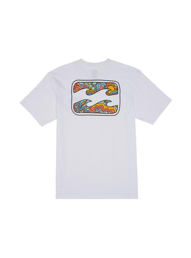 Camiseta Billabong Crayon Wave Niño