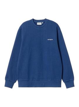 Sudadera Carhartt Script Embroidery Sweat Hombre