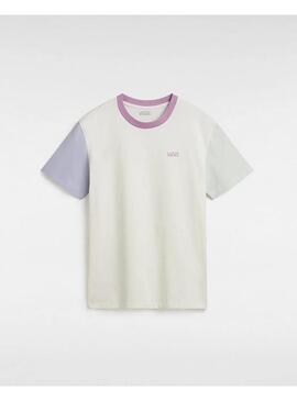 Camiseta Vans Colorblock Bff  Mujer