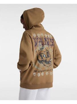 Sudadera Vans Skull Os  Hoodie Mujer