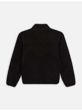 Sudadera Dickies Mount Hope quarter zip black hombre