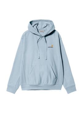 Sudadera Carhartt Hooded American Script Hombre