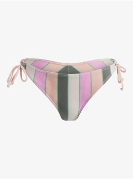 Braguita Bikini Roxy Vista Stripe Tie Side Mujer