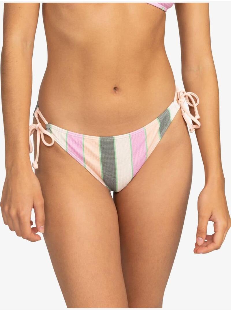 Braguita Bikini Roxy Vista Stripe Tie Side Mujer