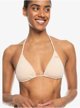 Sujetador Bikini Roxy Gingham Tiki Tri Mujer