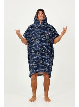 Poncho After Japan Waves Unisex