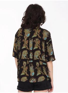 Camisa Volcom Fa Tetsunori Woven Mujer