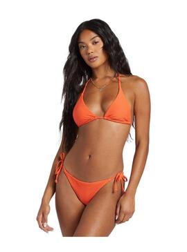 Braguita Bikini Billabong Tanlines Tie Side Mujer