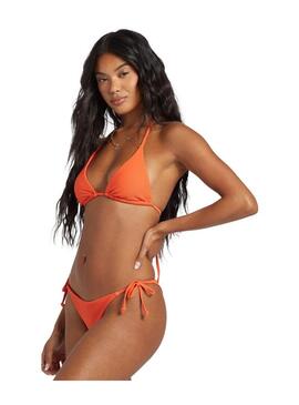 Braguita Bikini Billabong Tanlines Tie Side Mujer