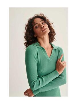 Camisa 24 Colours Verde Mujer