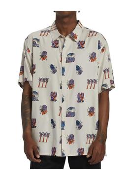 Camisa Billabong Turn The Tide Woven Hombre