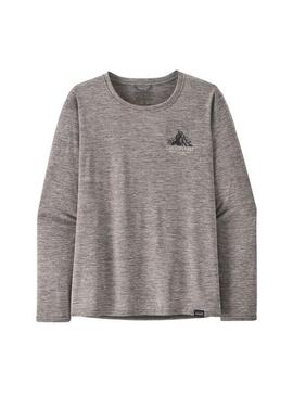 Camiseta Patagonia W's L/S Cap Cool Daily Graphic mujer