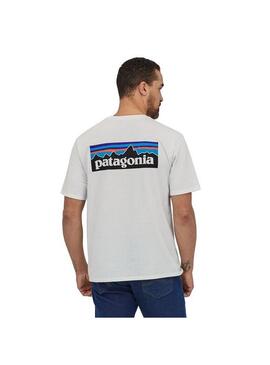 Camiseta Patagonia M's P-6 Logo Responsibili-Tee H