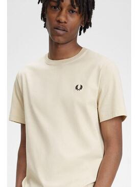 Camiseta Fred Perry Crew Neck Hombre