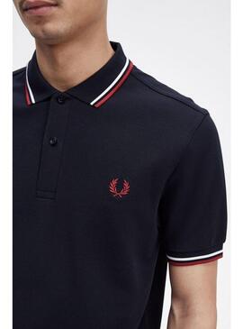 Polo Fred PerryTwin Tipped Hombre