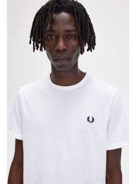 Camiseta Fred Perry Ringer Hombre