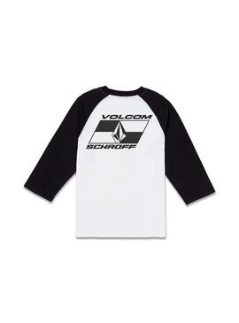 Camiseta Volcom Schroff X Volcom 3/4 Raglan Hombre