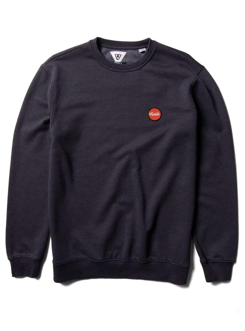 Sudadera Vissla Solid Sets Eco Crew-BH4 hombre