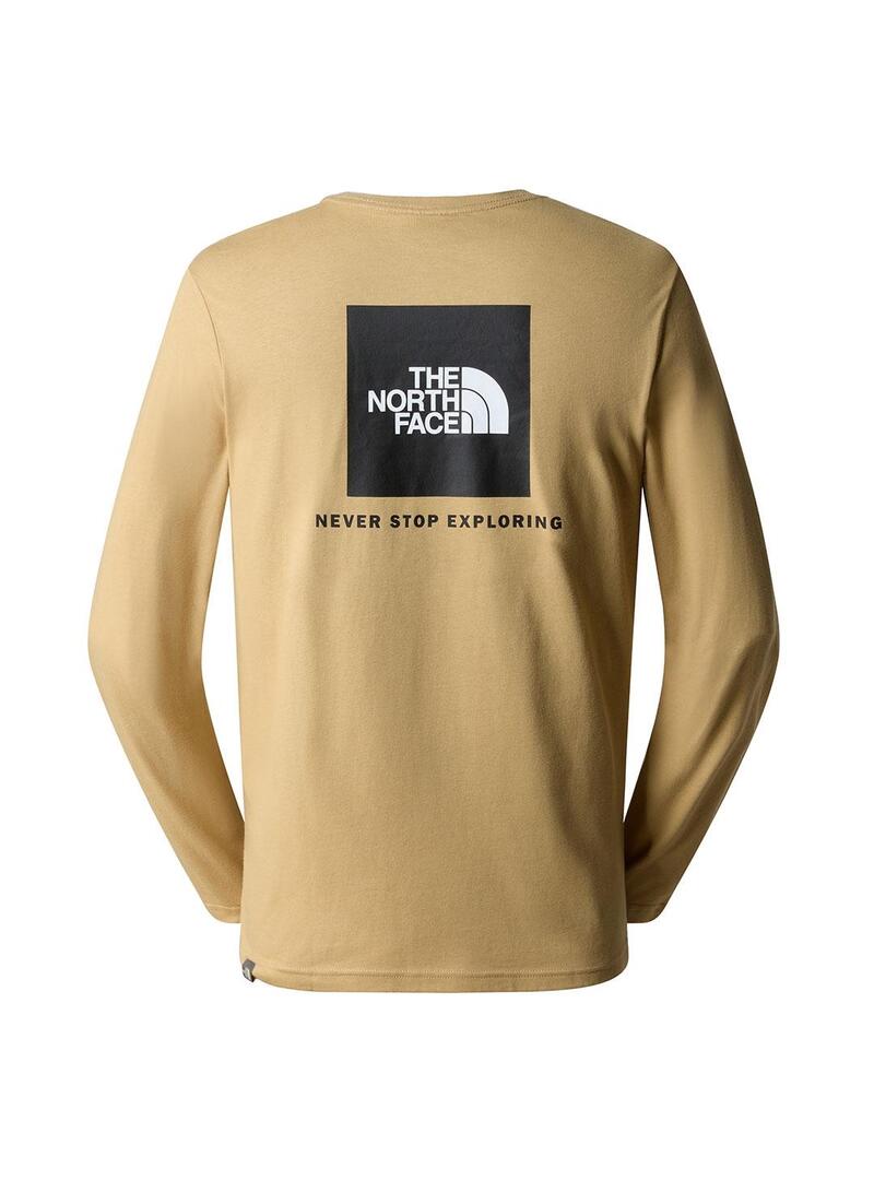 M L/S RED BOX TEE - EU