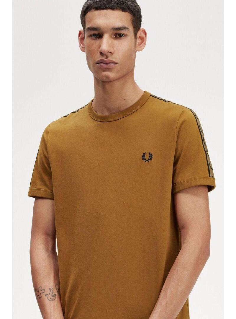 Camiseta Fred Perry Contrast Tape Ringer hombre