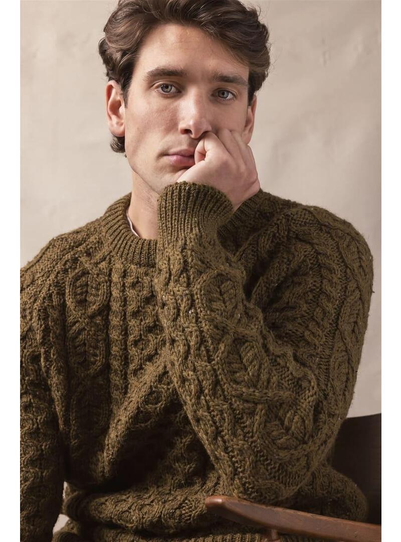 Jersey Peregrine Hudson Aran Hombre