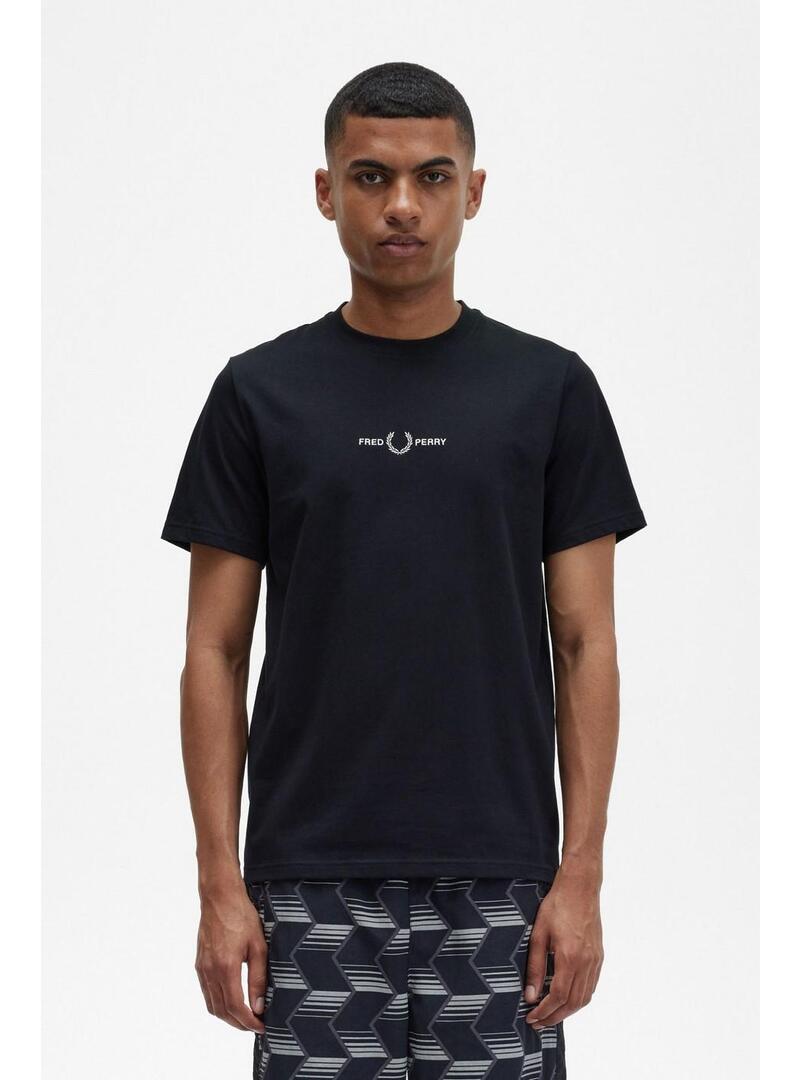 Camiseta Fred Perry Embroidered Hombre