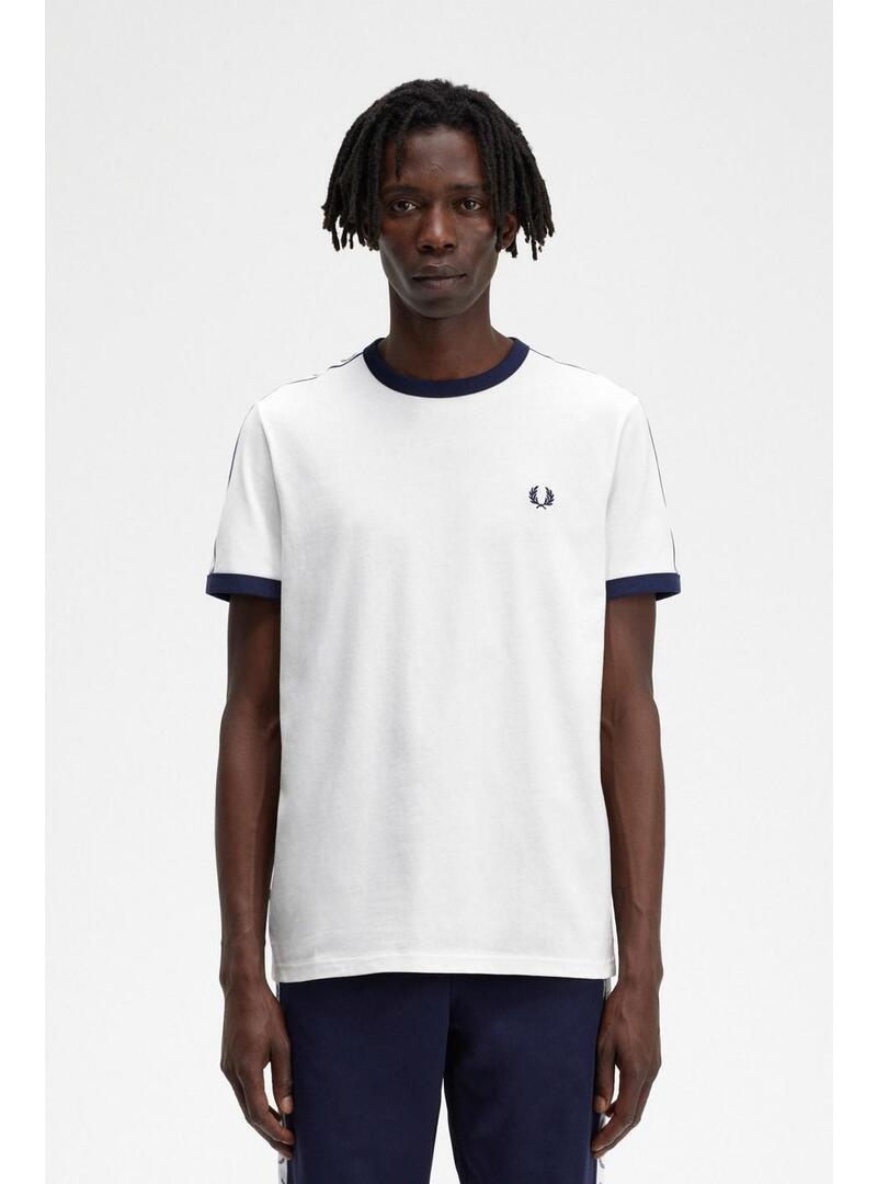 Camiseta Fred Perry Taped RingerHombre