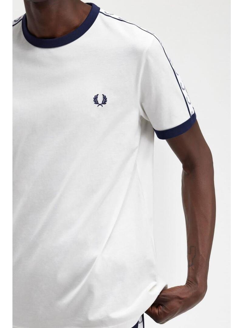 Camiseta Fred Perry Taped RingerHombre