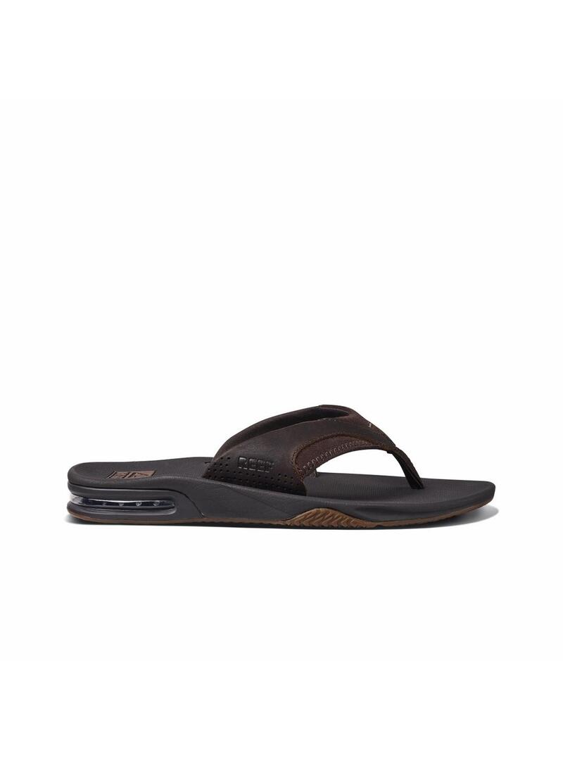 Sandalias Reef Leather Fanning Hombre