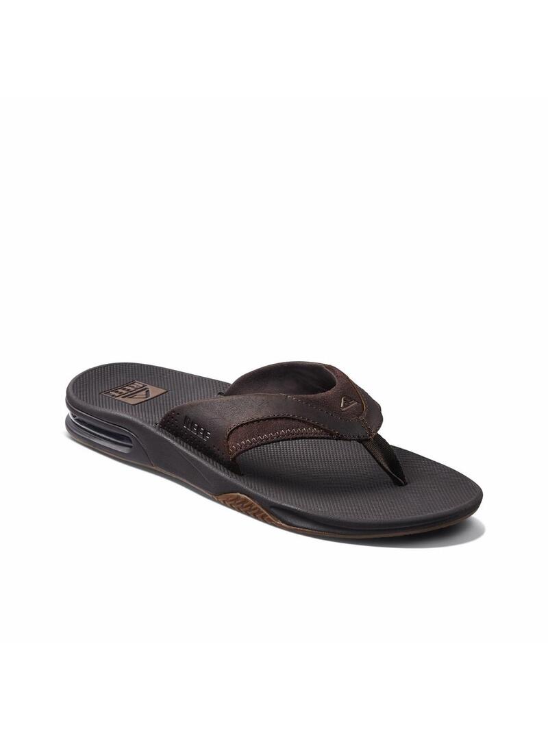 Sandalias Reef Leather Fanning Hombre
