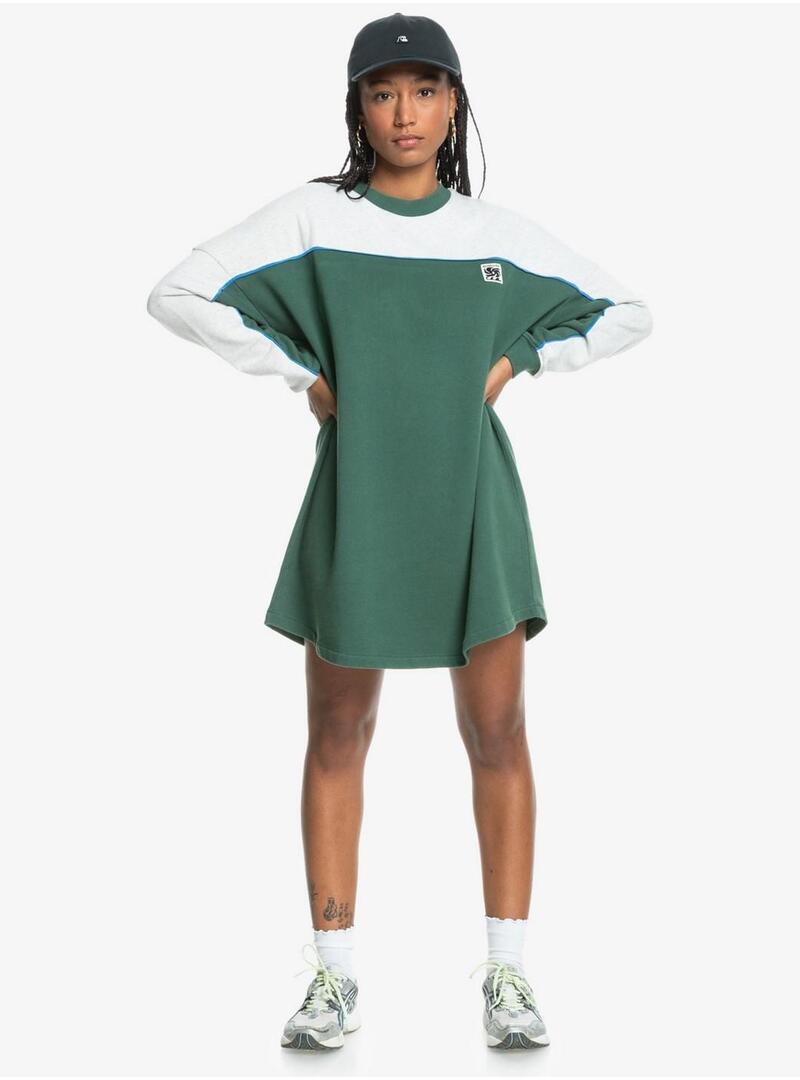 Vestido Quicksilver Uni Mini Fleece Mujer