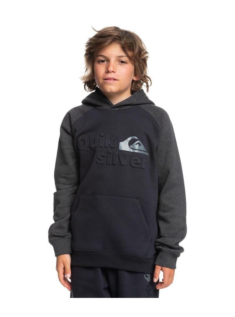 Sudadera Quicksilver Age Of Blue Emboss Niño