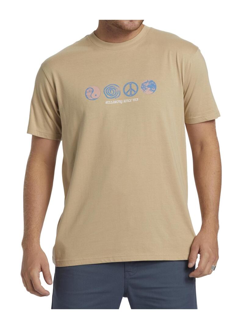 Camiseta Billabong Earth Friends Hombre