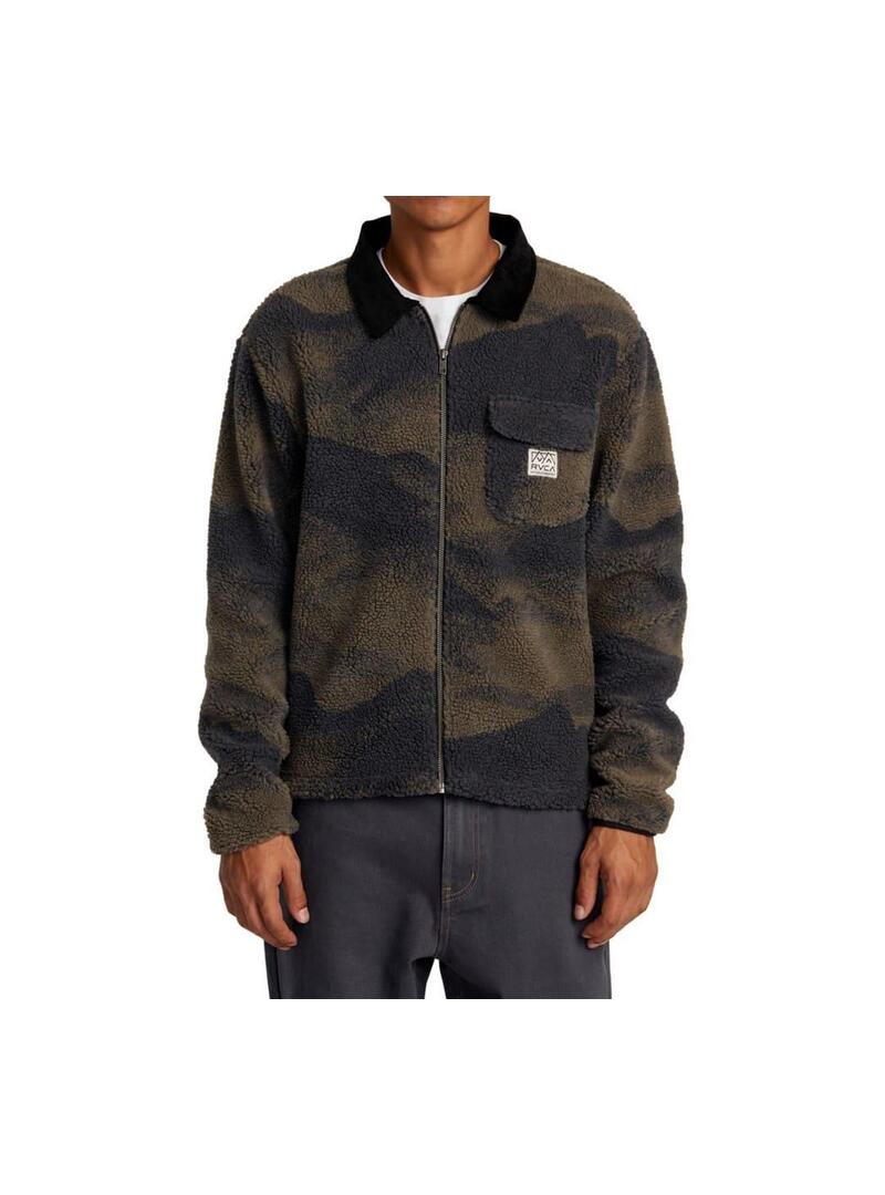 Chaqueta Rvca Walker Sherpa Hombre