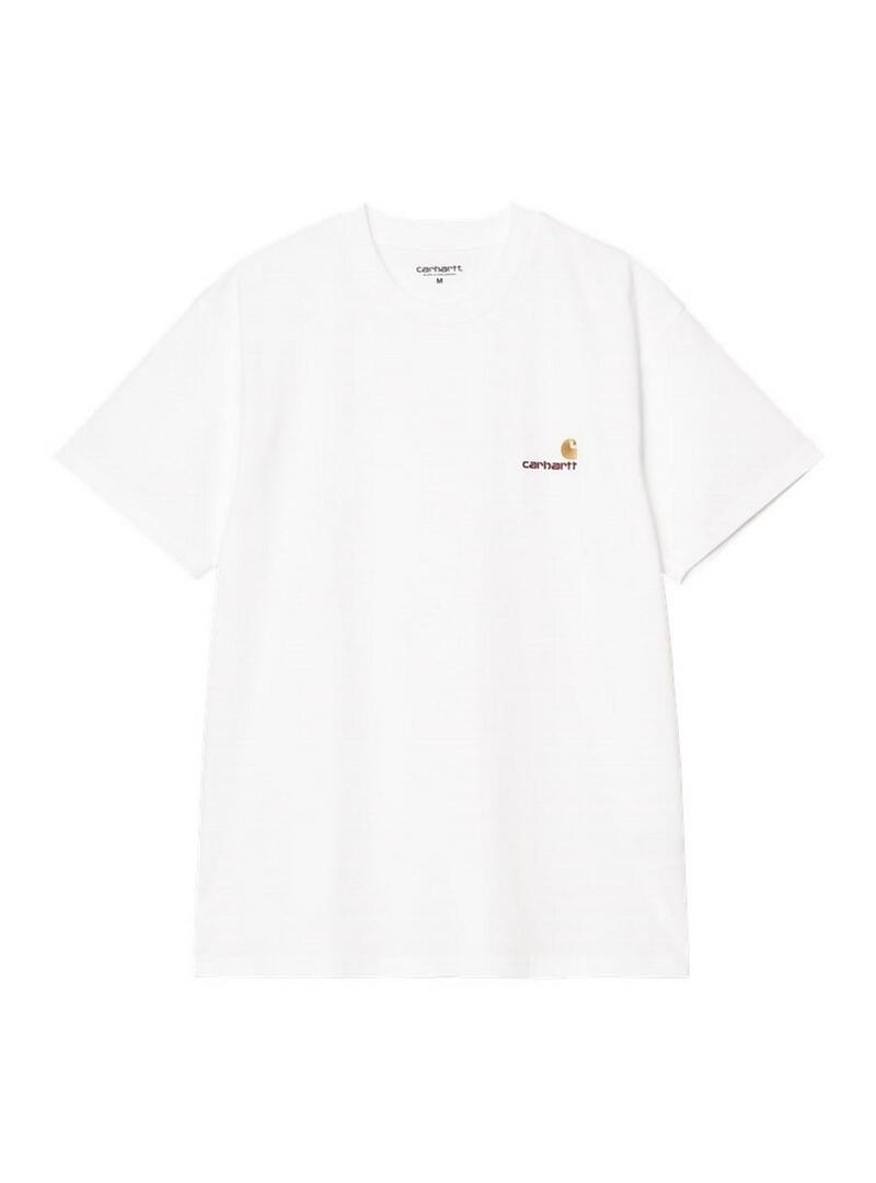 Camiseta Carhartt S/S American Script Hombre