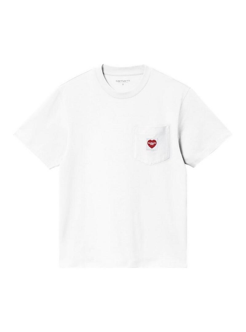 Camiseta Carhartt S/S Pocket Heart Mujer
