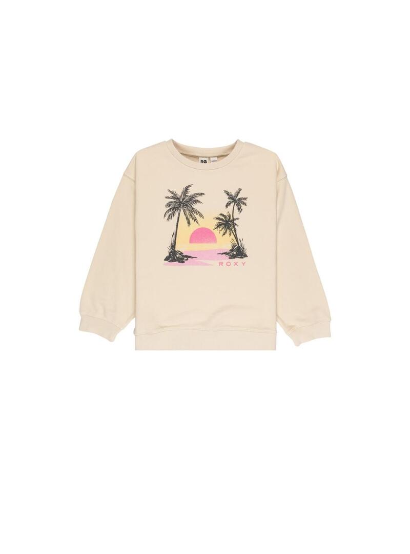 Sudadera Roxy Morning Hike Terry Niña