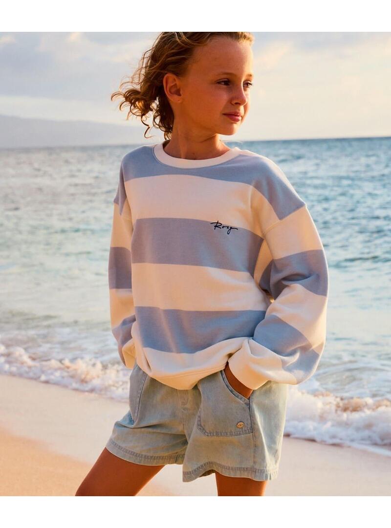 Sudadera Roxy Little Things Crew Niña