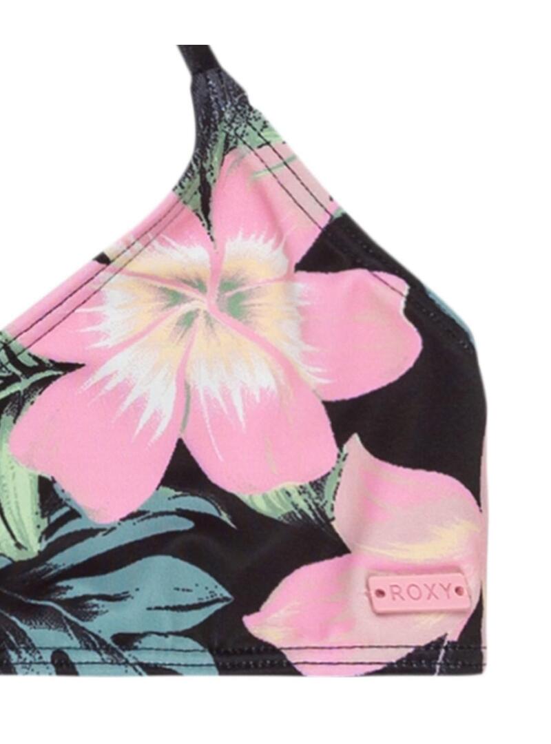 Bikini Roxy Shadow Floral Brasic Set Niña