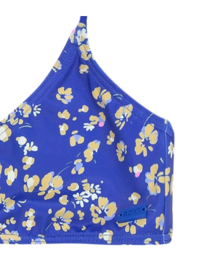 Bikini Roxy Shadow Floral Brasic Set Niña