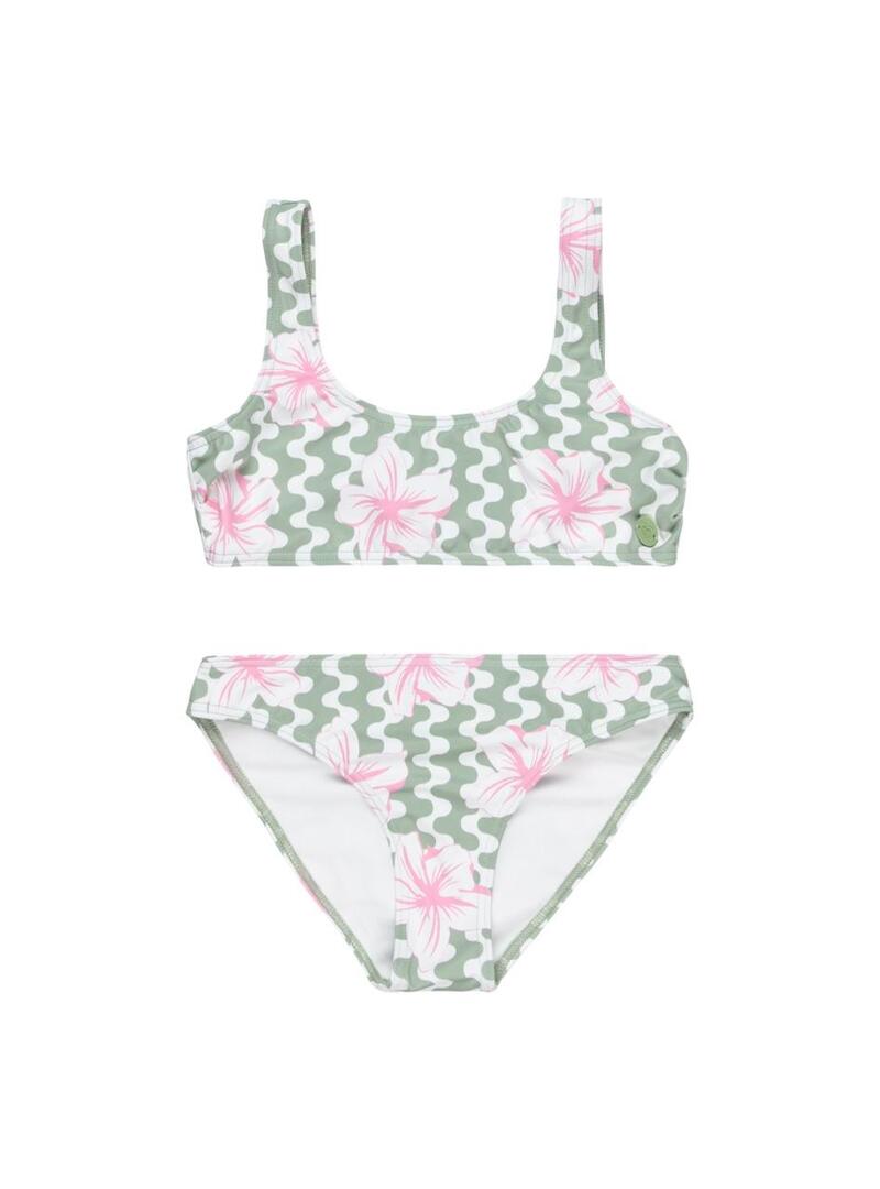 Bikini Roxy Party Waves Bralette Set Niña